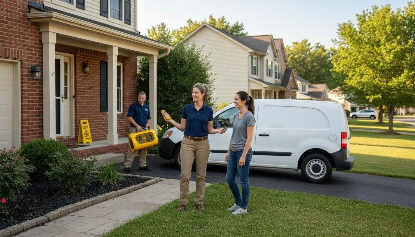 Water restoration image for Flood Water Cleanup, Removal And Restoration Services in Vauxhall, NJ